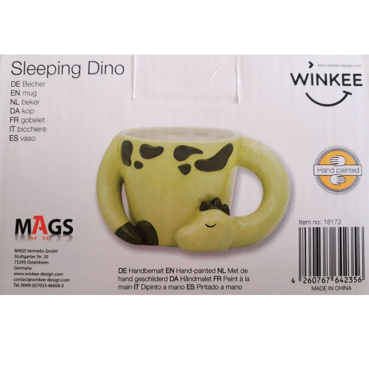 Schlafender Dino Kaffeetasse