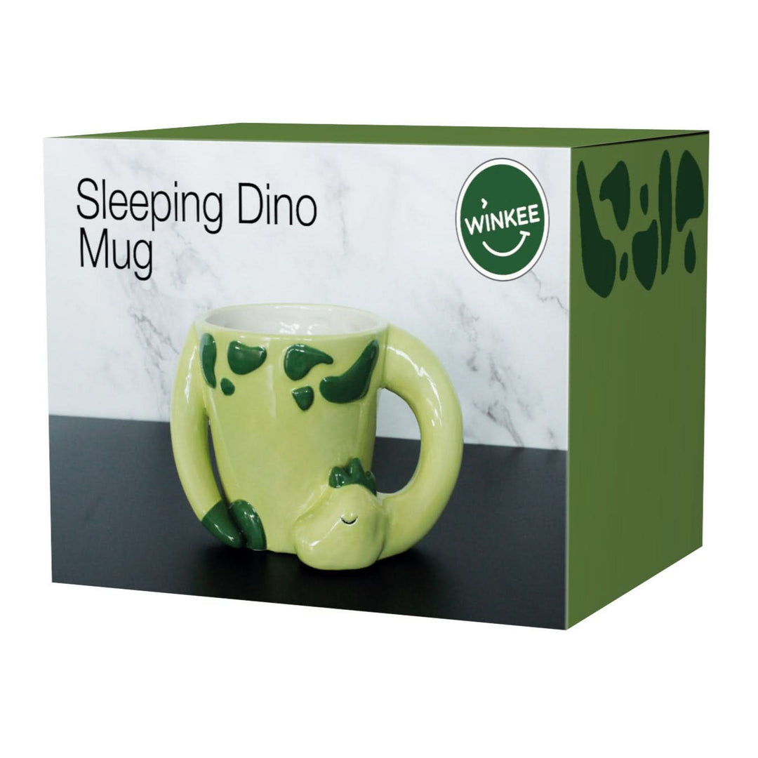 Schlafender Dino Kaffeetasse