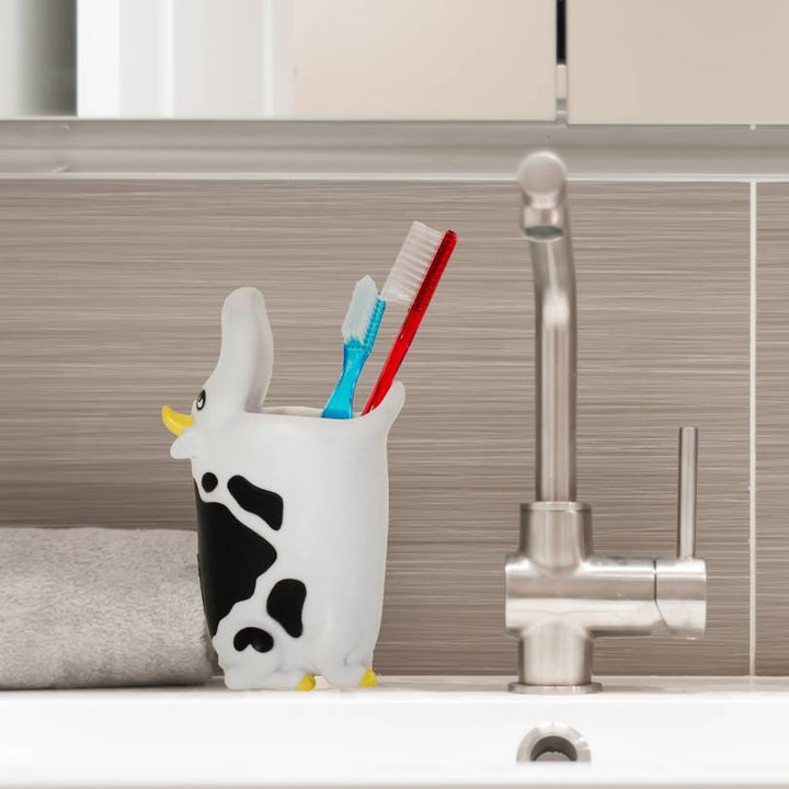 Toothbrush holder Cow