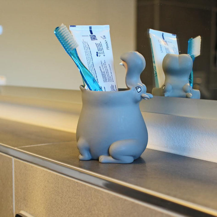 Toothbrush holder Hippo