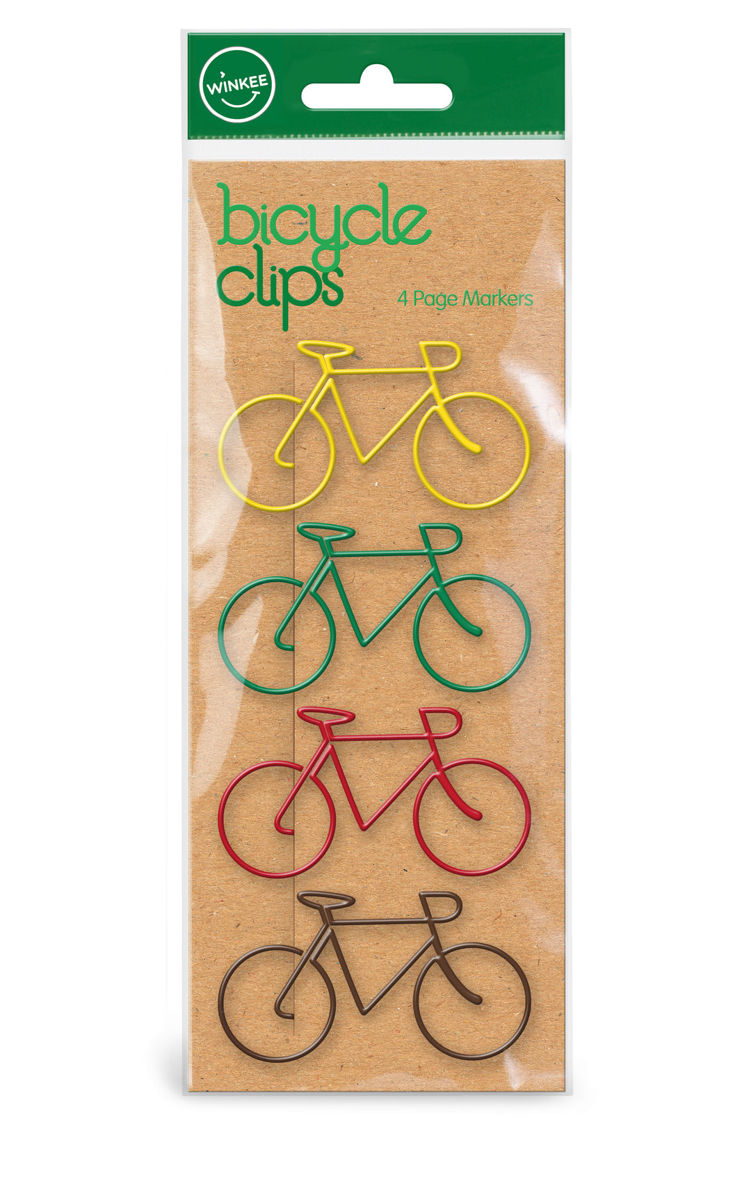Bicycle Clips Yellow/Green/Red