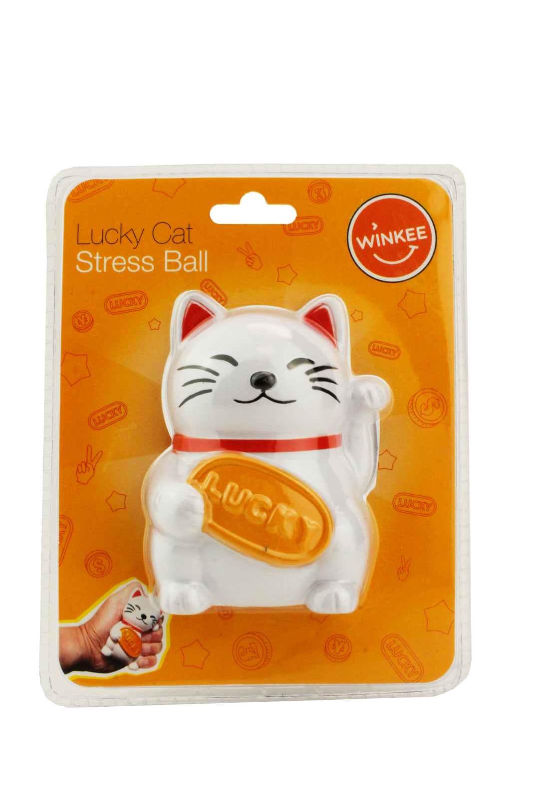 Glückskatze Stressball