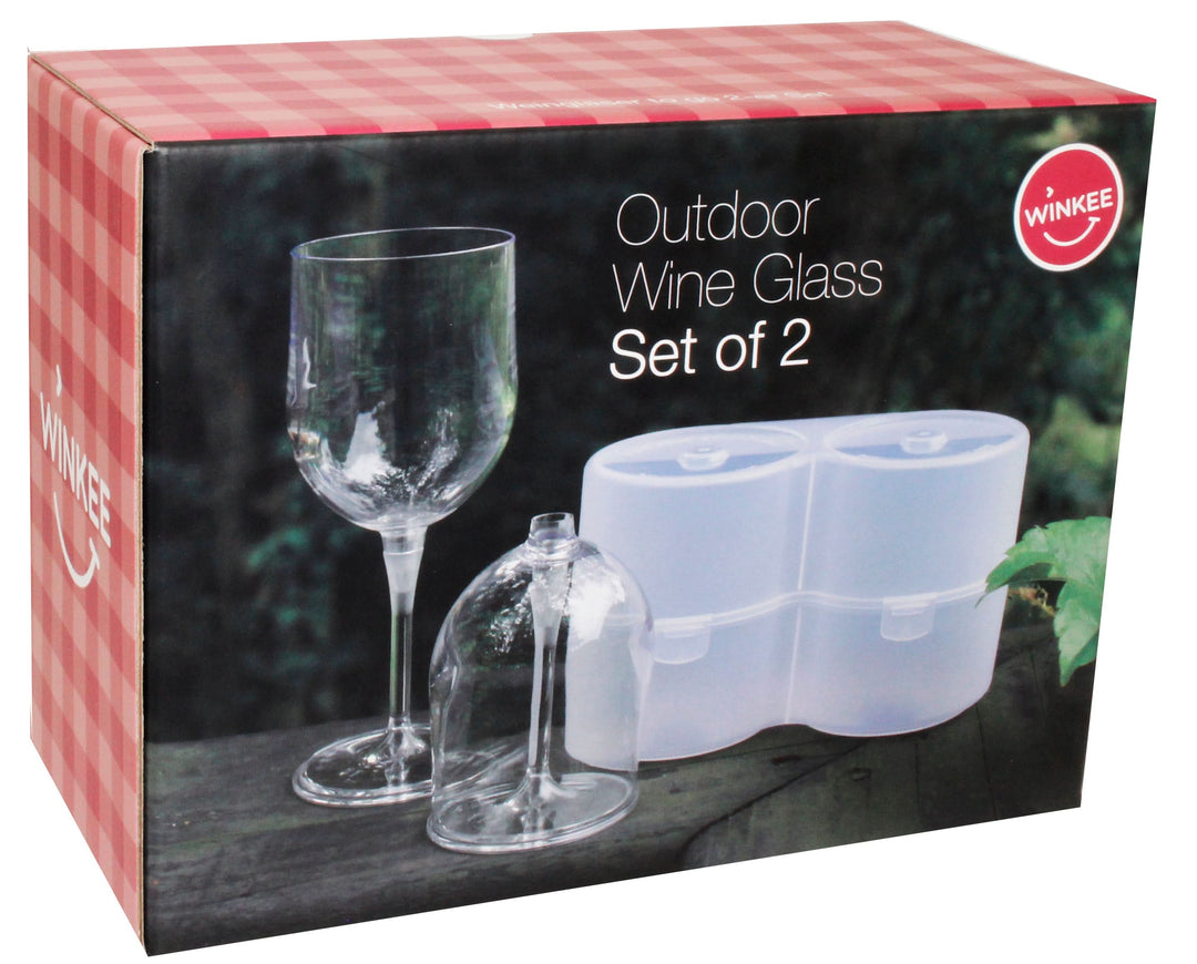 weingläser für camping Outdoor Wine Glass Set of 2