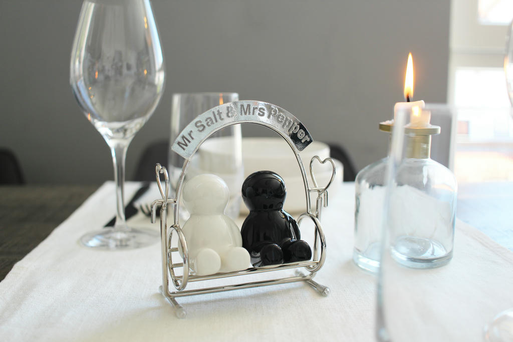 Mr. Salt & Mrs. Pepper Shakers