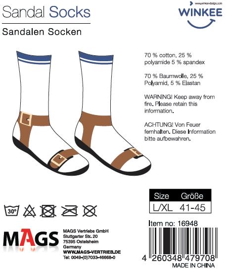 Sandalen Socken