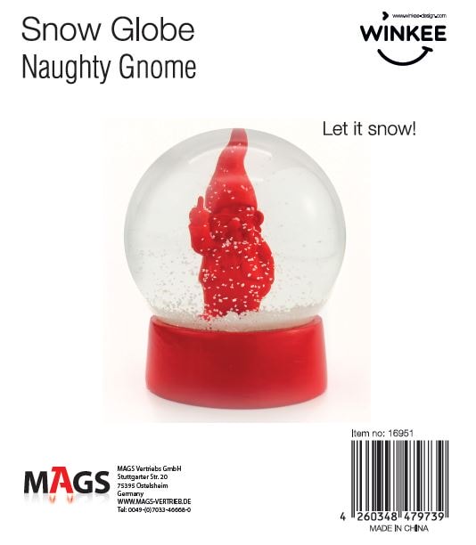 Snow Globe Gnome 