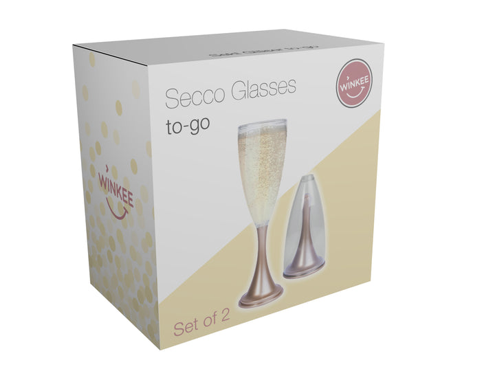 Secco Glasses to-go Set of 2