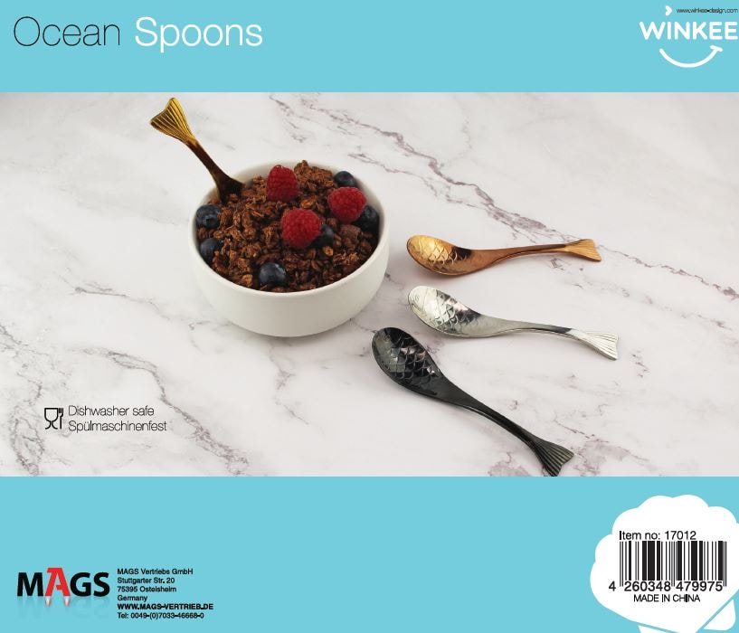 Ocean Spoons Set of 4