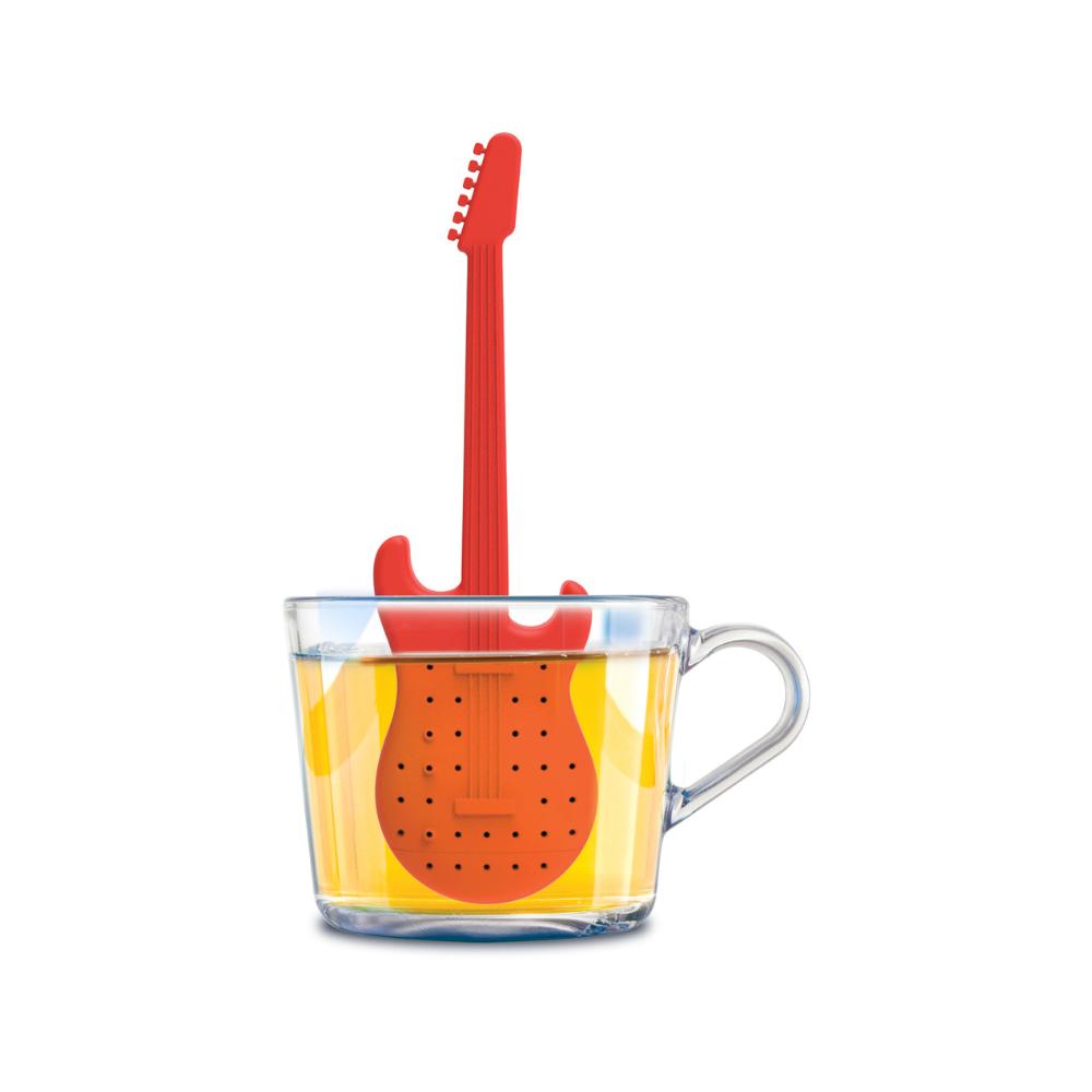Tea Hero Gitarren Teeei | Silikon Teesieb in Gitarrenform