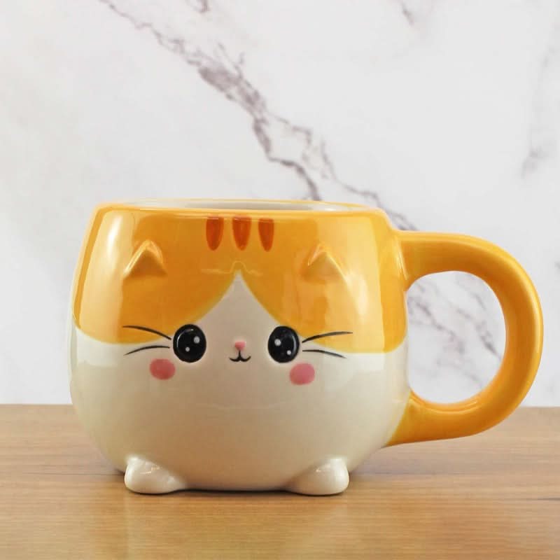 1,2 L Kitty-Becher Mit Griff – Personalisierbarer Geschenkbecher Für Katzenliebhaber