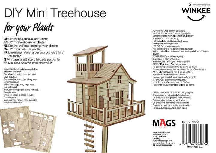 Tiny Tree House DIY Set