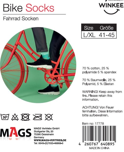 Fahrrad Socken