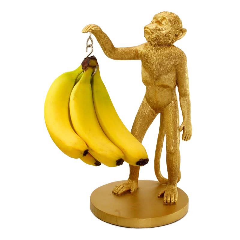 aufbewahrung von bananen Bananenhalter Affe