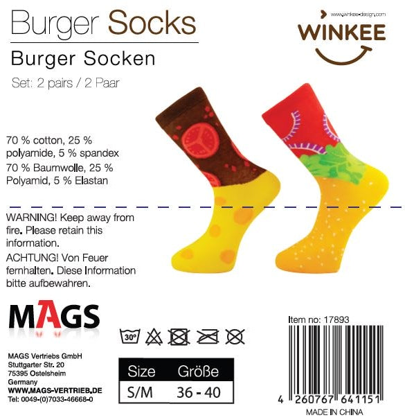 Burger Socks 