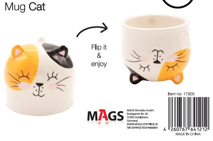 Upside down Mug 