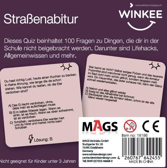 Straßenabitur - das Quiz