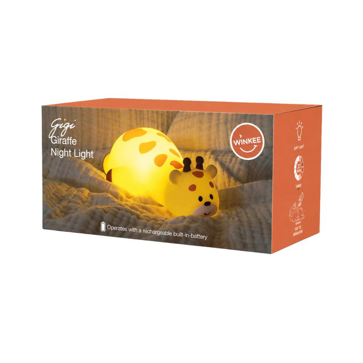 Silicone Nightlight Giraffe Gigi