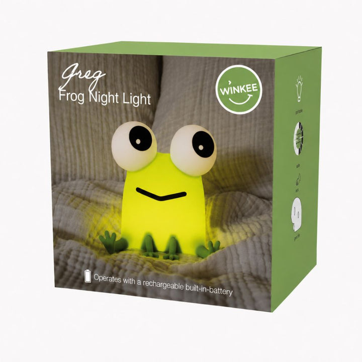 Silicone Nightlight Frog Greg