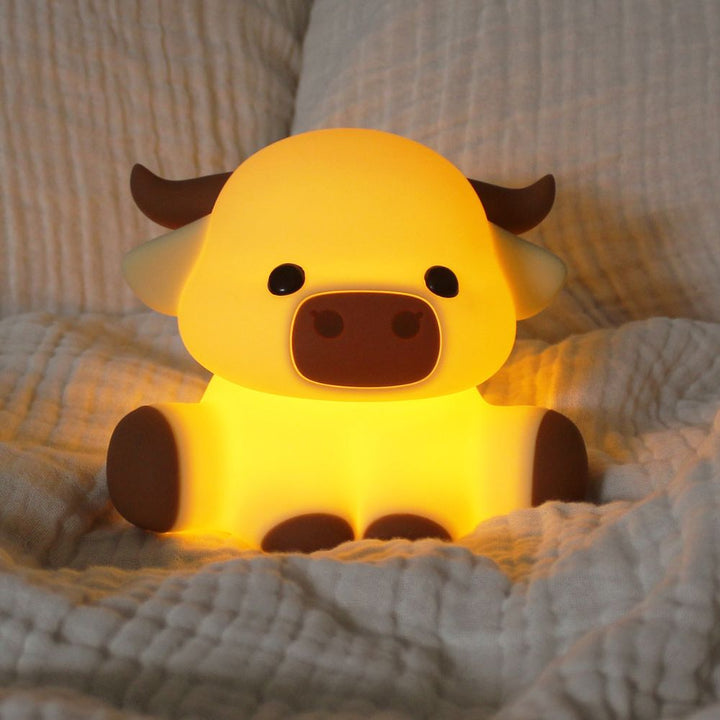 Silicone Nightlight Highland Cow Willy