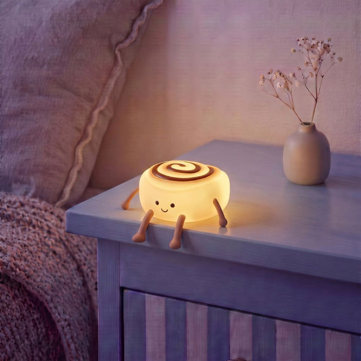 Food Nightlight Mini Cinnamon Bun Bonny