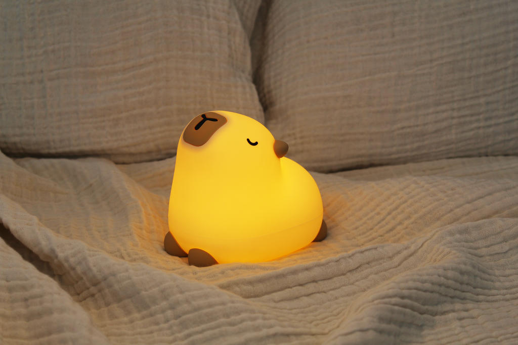 Silikon Nachtlicht Capybara Pebble