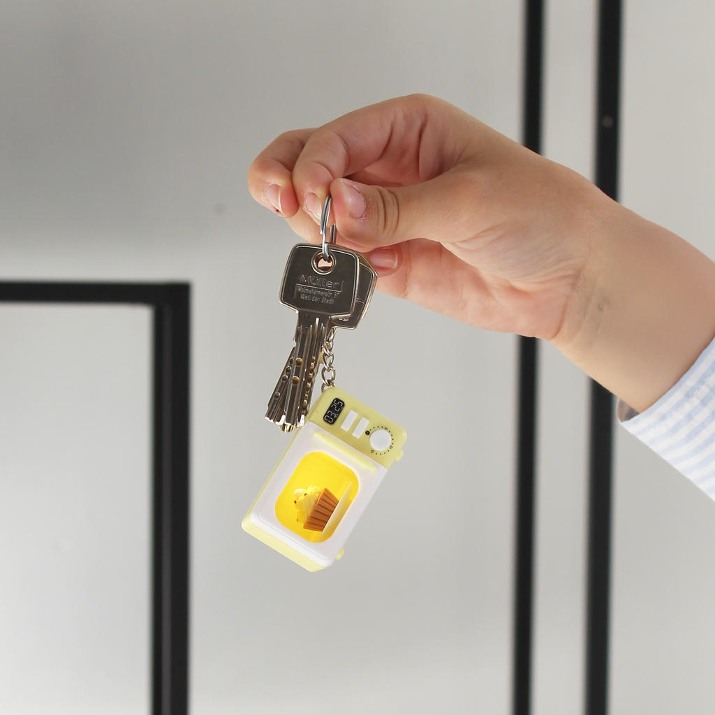 Schlüsselanhänger Mini Mikrowelle