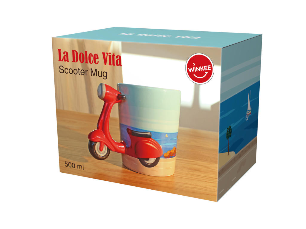 Scooter Kaffeebecher