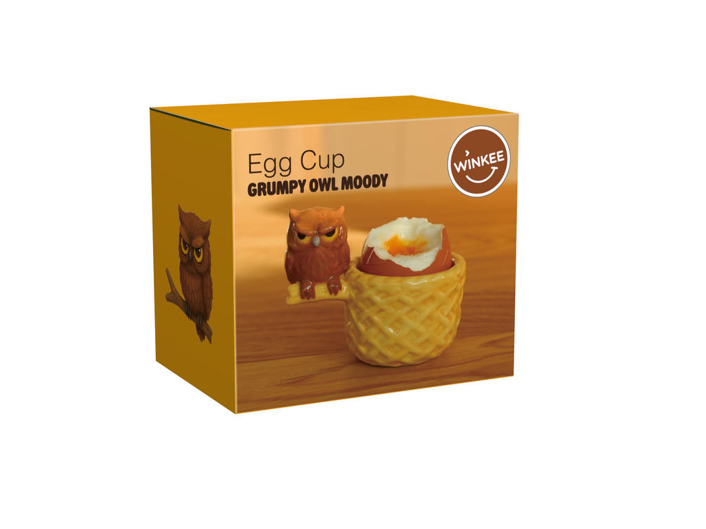Eierbecher Grumpy Eule Moody