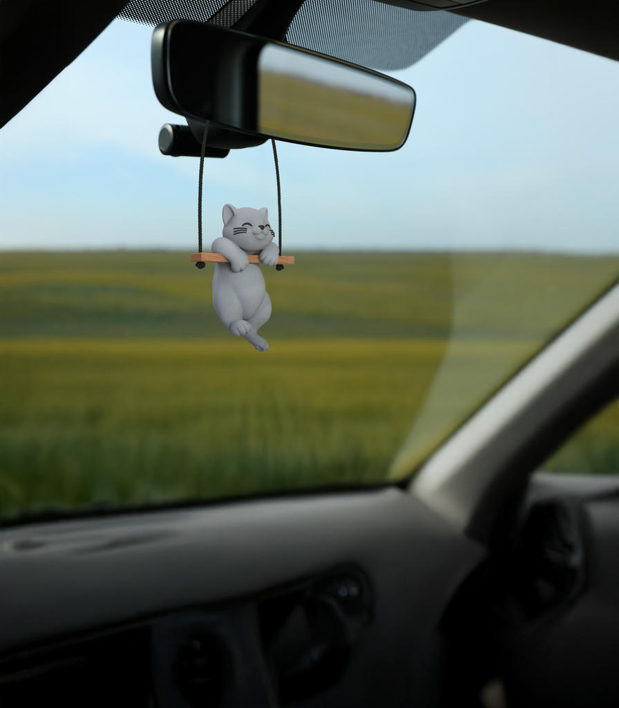 Car Friends Katze
