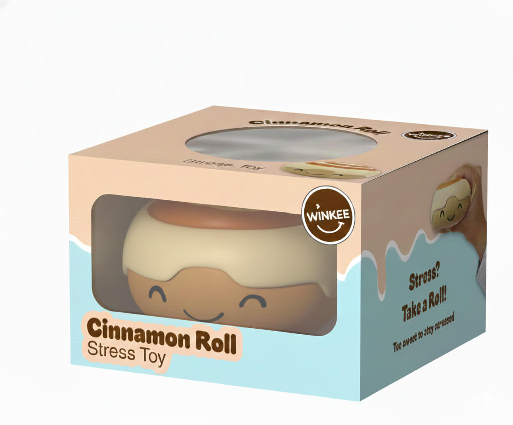 Cinnamon Roll Stress Toy